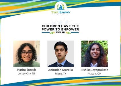 Congratulations to Children Have the Power to Empower Award Recipients